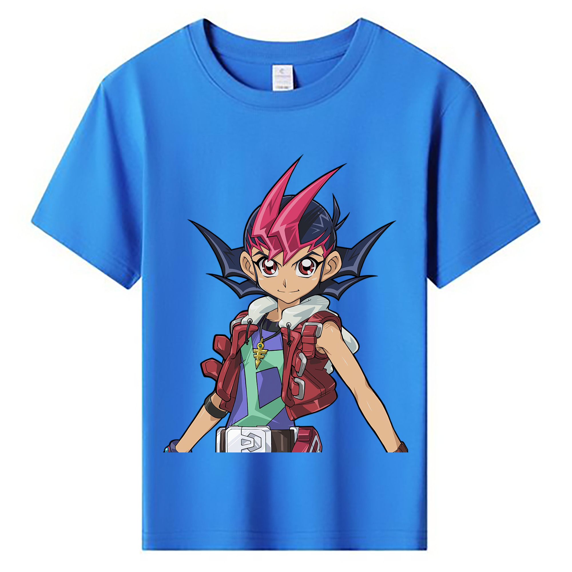 （画像用） 遊☆戯☆王 Yu-Gi-Oh! 綿100％キッズTシャツ（フロントプリント）